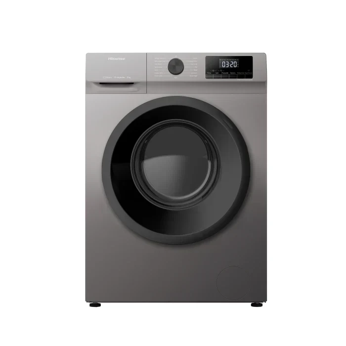 Hisense 9kg Front Load Washer Titanium Grey WFQP9012VMT