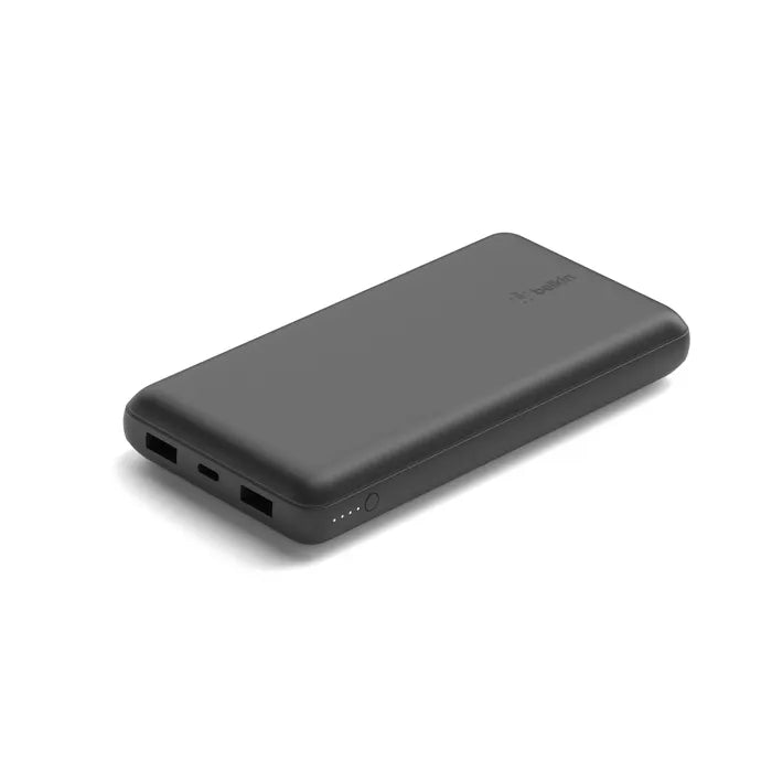 Belkin 20 000mAh Power Bank with USB-C 15W, USB-A to USB-C - Black