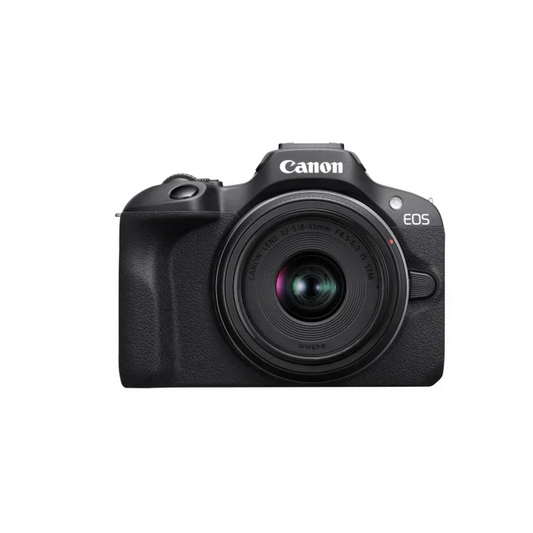 Canon EOS R100 Mirrorless Camera + RF-S 18-45MM Lens