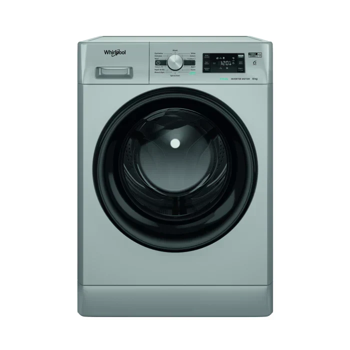 Whirlpool 8kg Front Load Washer Metallic FFB8248SBV