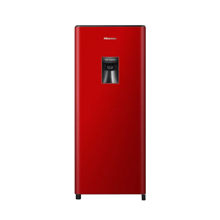 Hisense 177L Single Door Fridge Water Dispenser H235RRE-WD Red